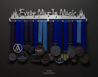 Every Mile is Magic (original design) - Allied Medal Hanger Holder Display Rack