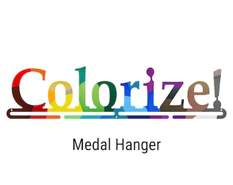 Powder Coat Add-on - Add Some Color To Your Medal Hanger! - Allied Medal Hanger Holder Display Rack Powder Coat