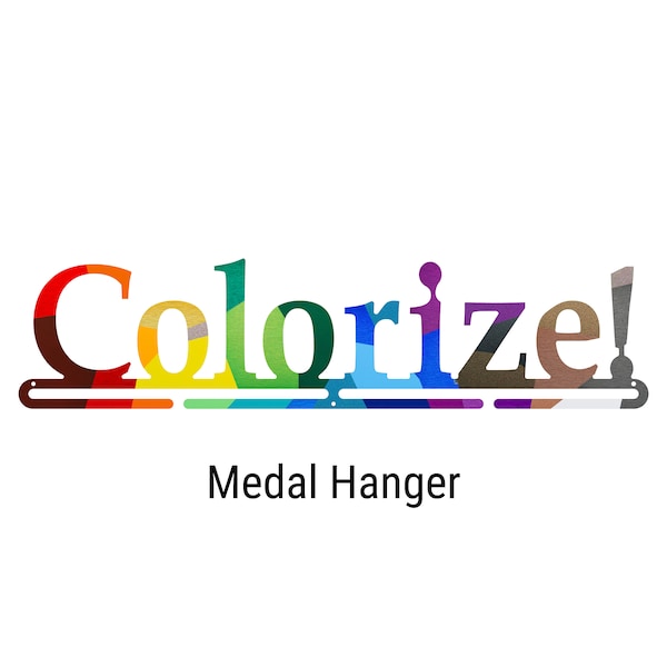 Powder Coat Add-on - Add Some Color To Your Medal Hanger! - Allied Medal Hanger Holder Display Rack Powder Coat