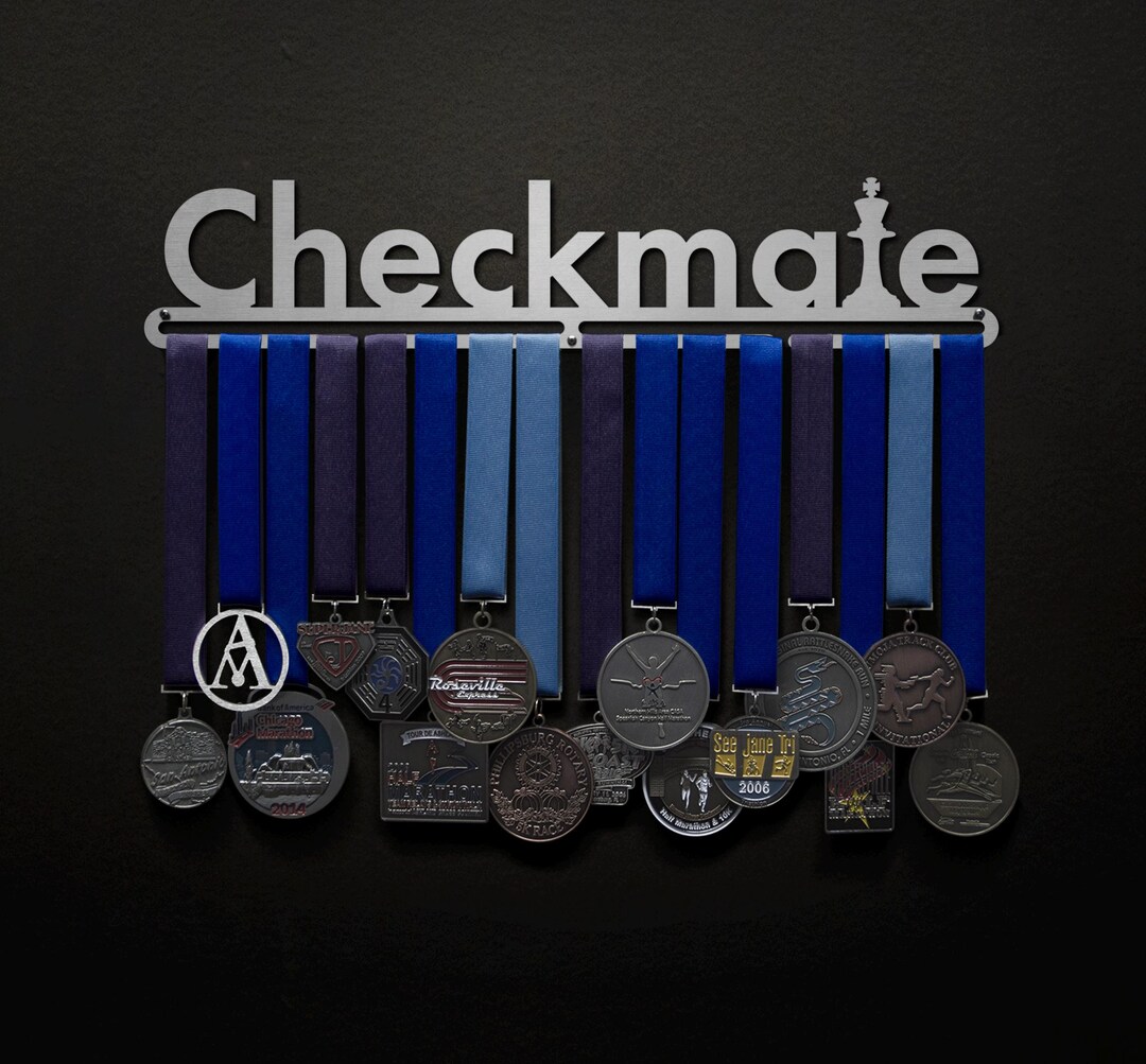 Checkmate - Chess - Allied Medal Hanger Holder Display Rack - Etsy