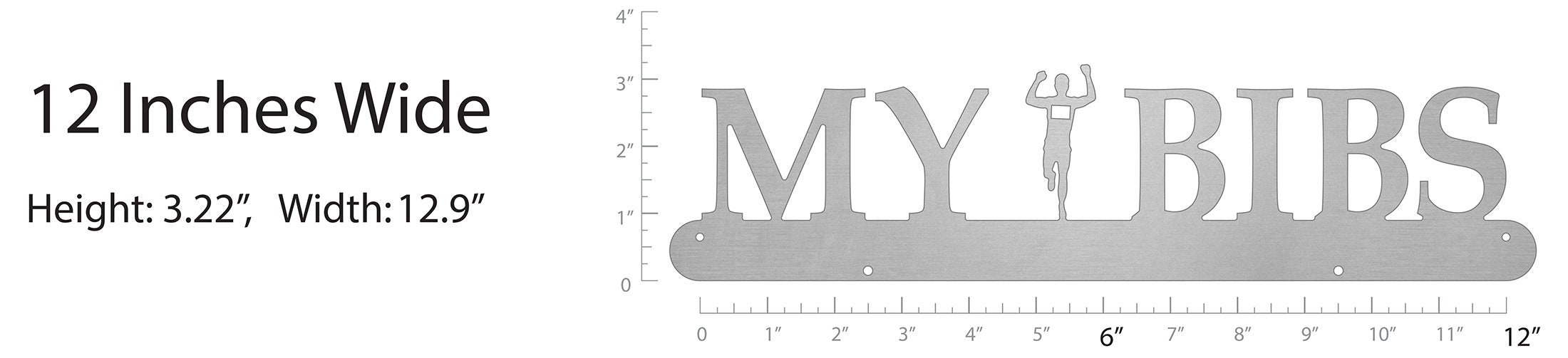 My Bibs Bib Display BIB Hanger Female OR Male Options Etsy