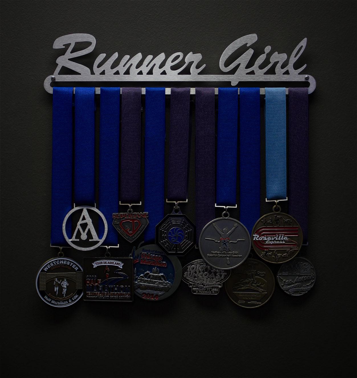 Runner Girl - Allied Medal Hanger Holder Display Rack
