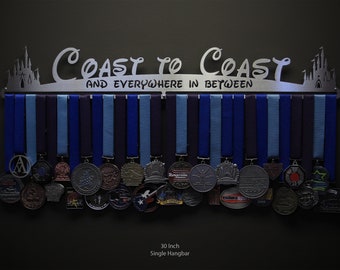 Coast To Coast And Everywhere In Between - Allied Medal Hanger Holder Display Rack