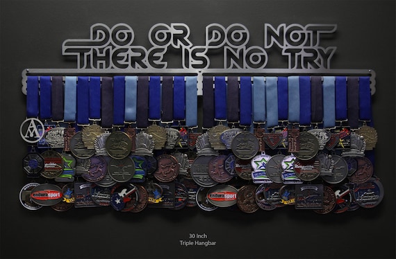 A JOURNEY OF A THOUSAND MILES BEGIN WITH A SINGLE STEP MEDAL HANGER 30/"