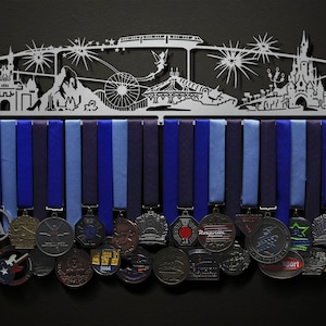 Magic Land Castle to Chateau - Sign Only Option Available - Allied Medal Hanger Holder Display Rack