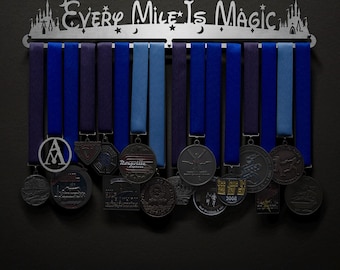 Every Mile is Magic (original design) - Allied Medal Hanger Holder Display Rack