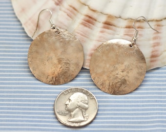 Boho Silver Earrings - Handmade