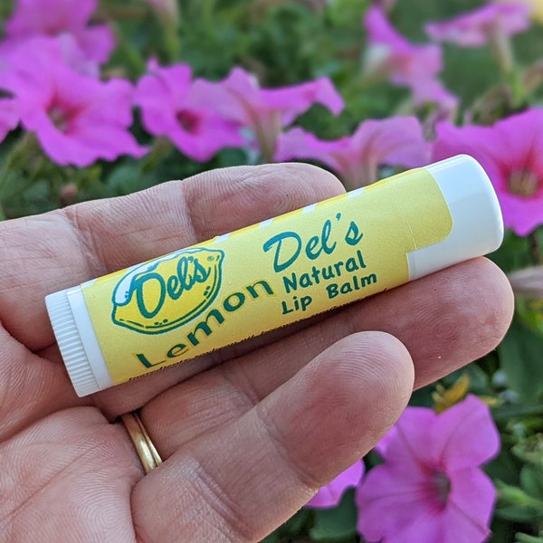 Del's Natural Lemon Lip Balm