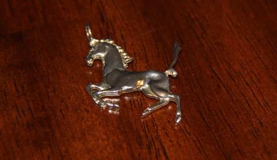 Sterling Silver Horse Charm Vintage from the 1980… - image 2