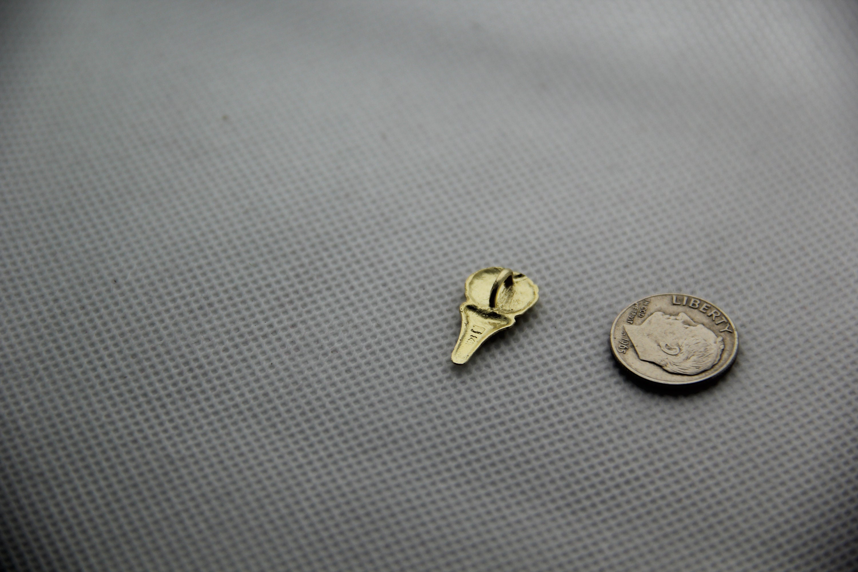 14K Gold Golf Tee and Ball Charm Calling All Golf Lovers Etsy Canada