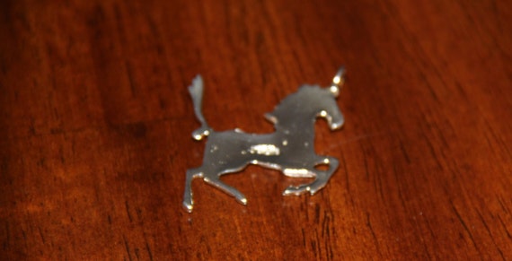 Sterling Silver Horse Charm Vintage from the 1980… - image 3