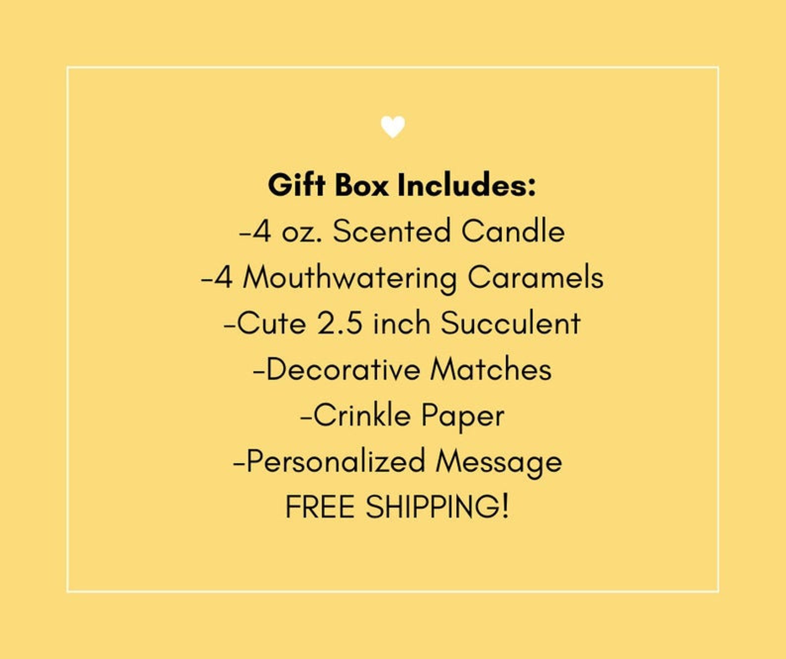 Thank You Gift Box Friend Appreciation Gift Thank You for Etsy