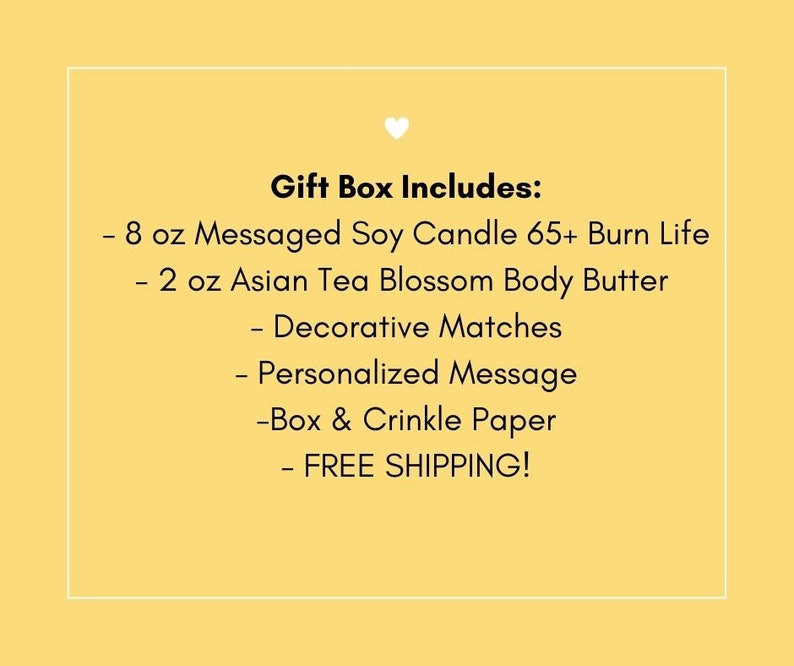 Be Mine Valentine's Gift Box Spa Box for Woman Thinking of you Personalized Gift Candle Care Package Gift for Her image 2