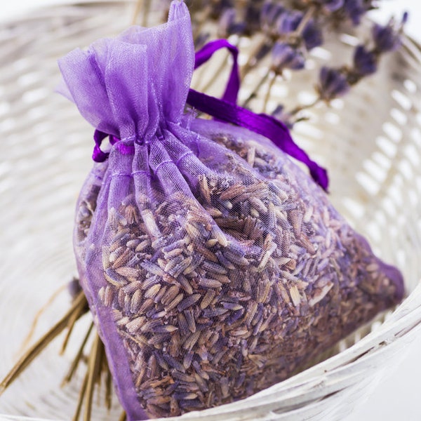 Dried Lavender Sachet -- Build your Box Add On -- Add On