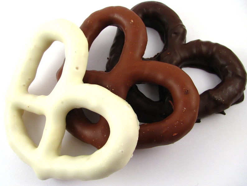 Pretzel Gifts - Chocolate Pretzels, Build a Gift Box, Assorted Chocolate Box, Gift under 10,  Cheer up Gift, Small Gifts, Gift Box Ideas