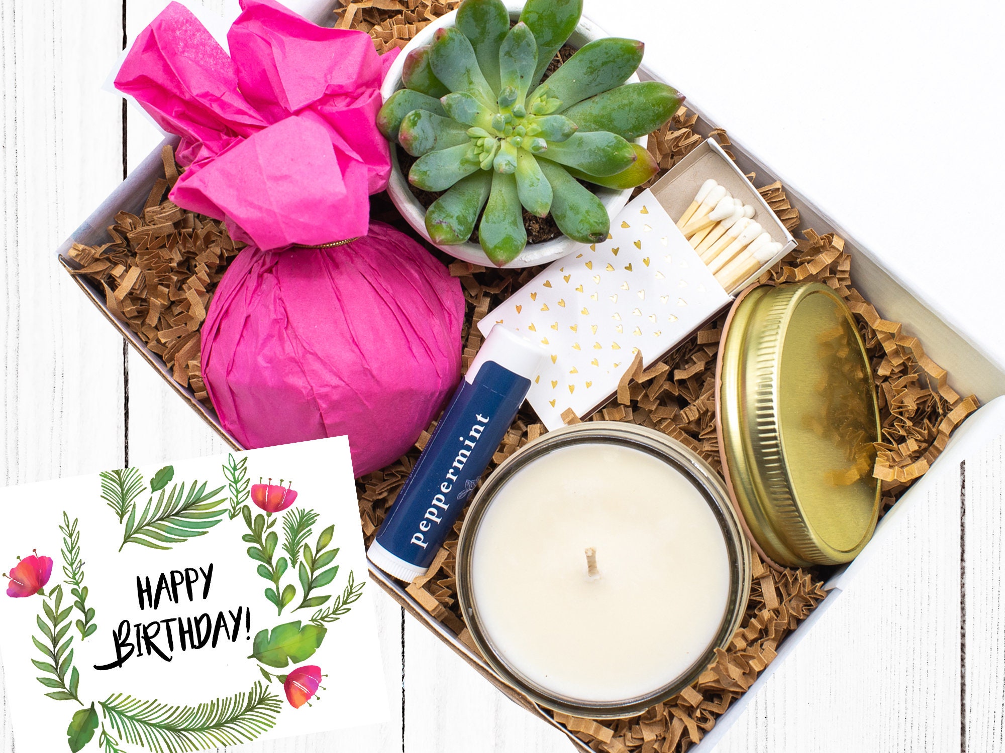 Choose Your Candle Scent Birthday Gift Box - giftboxloveco
