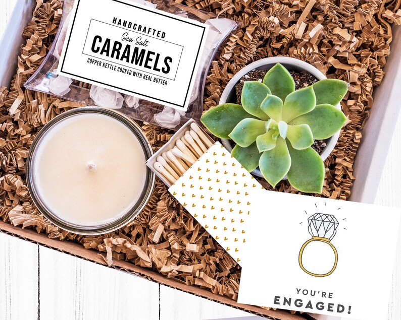 Engagement Gift Engagement Party Engagement Gift Box Bride Etsy