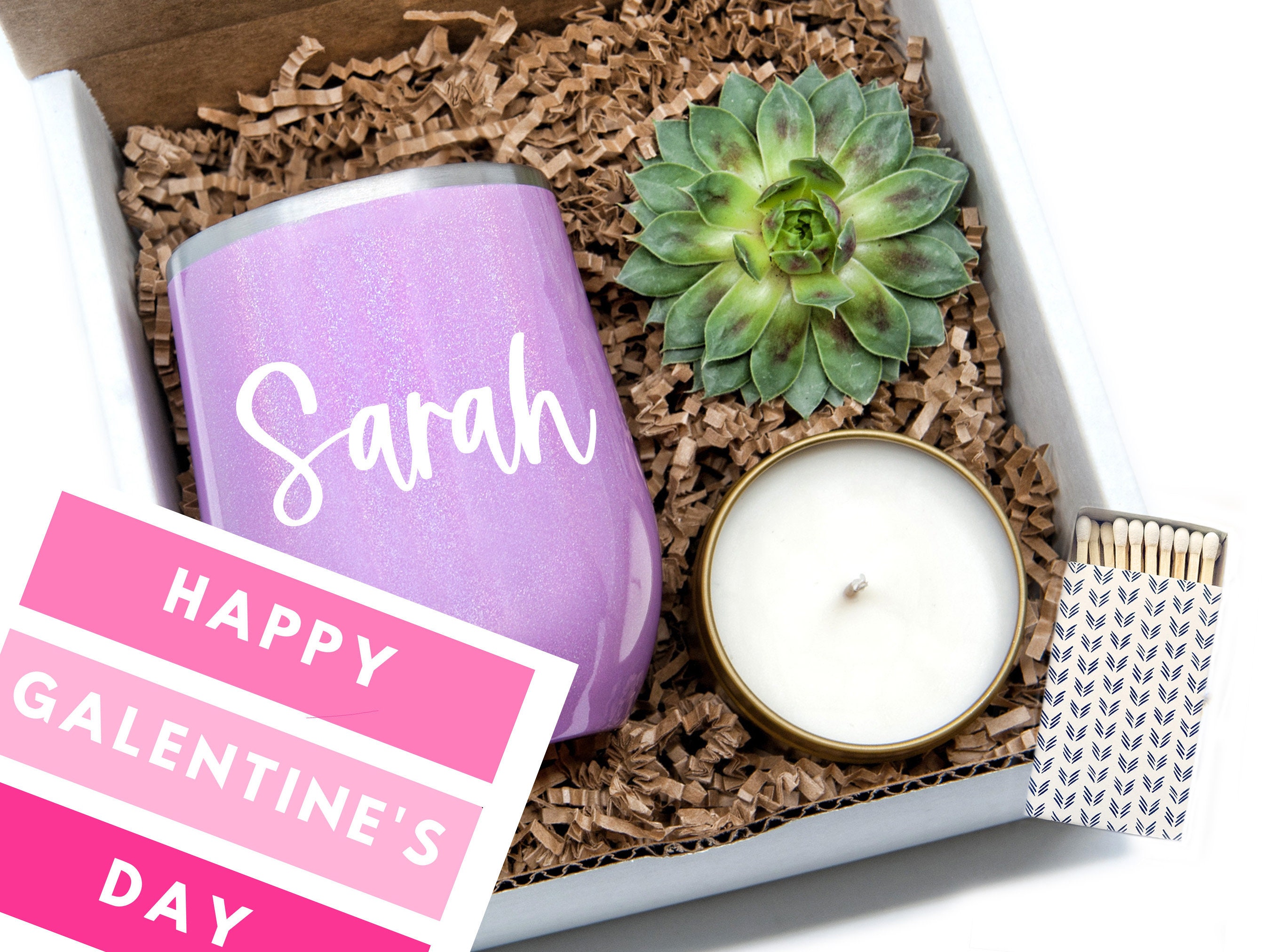 Galentine's Day Gift for Friends, Valentine's Day Gift Ideas for Women,  Happy Valentine's Day Gift Box, Valentine's Day Care Package 