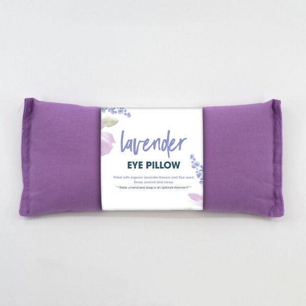 Lavender Eye Pillow| Weighted Eye Pillow| Heated Eye Mask
