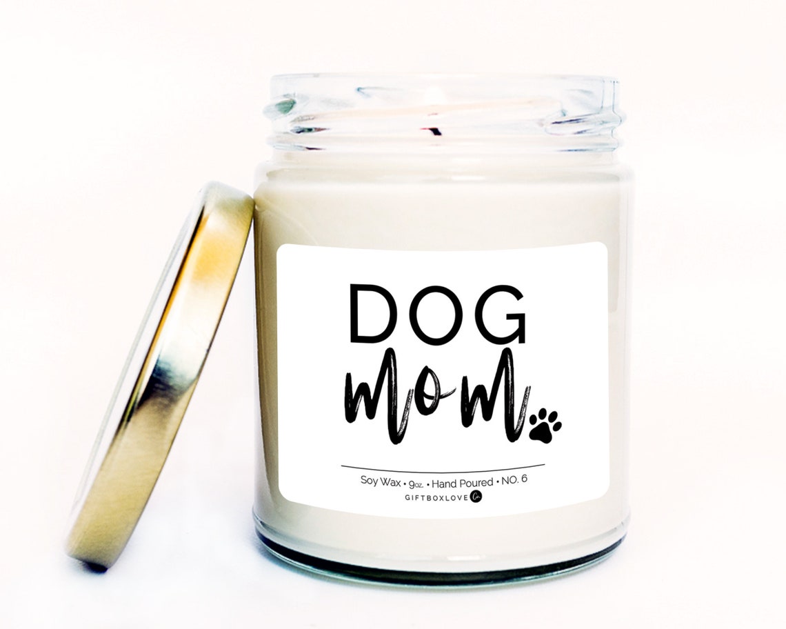 Candle Gift Dog Mom Gift Gifts For Dog Mom Gift For Dog | Etsy