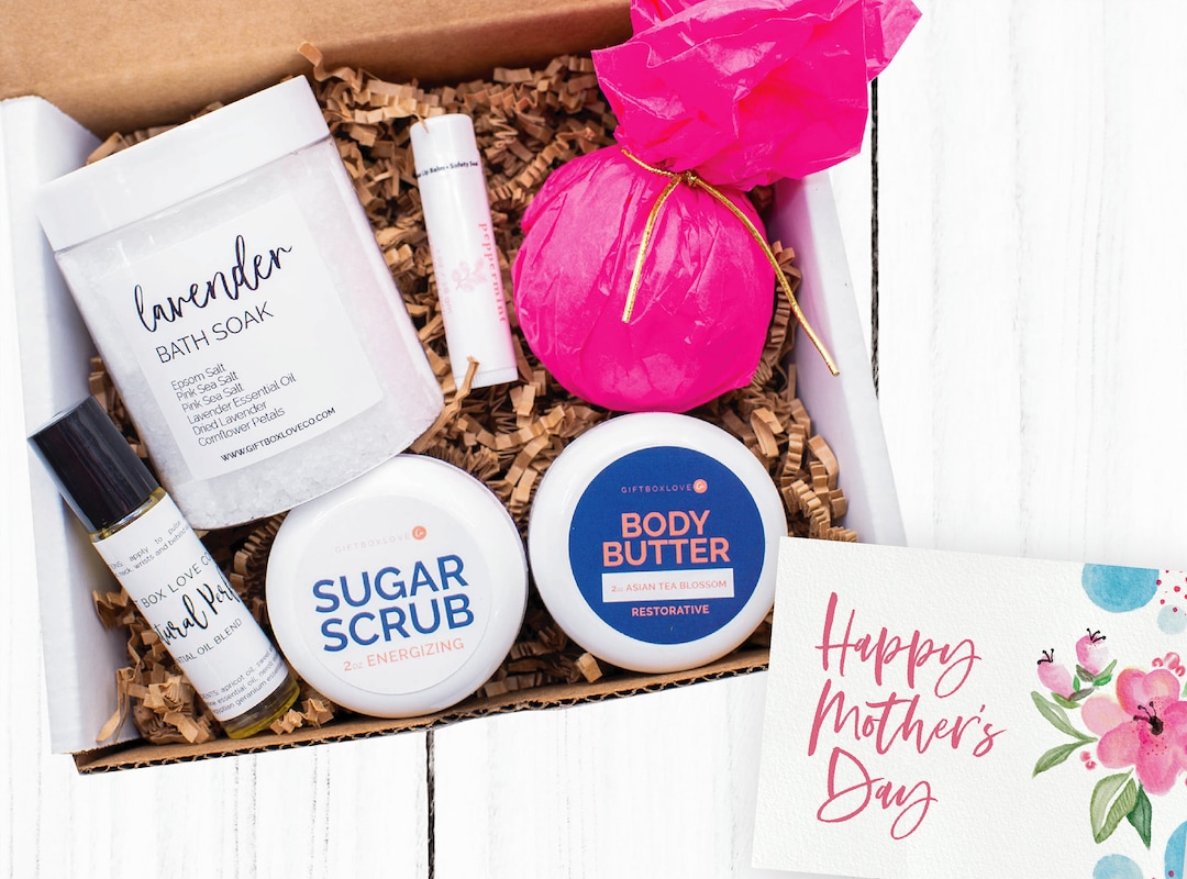 Mother's Day Gift Box Care Package Spa Gift Box - Etsy