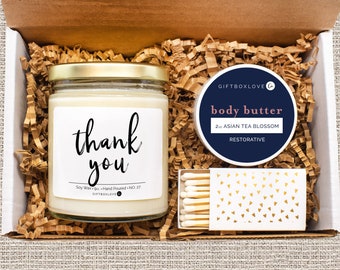 Nurse Appreciation Gift, Thank you Candle Gift. Grateful for you Gift, Candle Gift Set