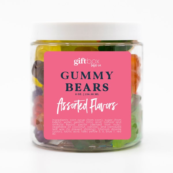 Gummy Bears -- Build your Box Add On -- Add On