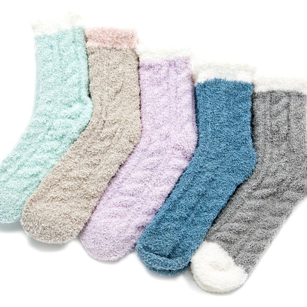 Fuzzy Socks -- Variety of Colors -- Build Your Box Add On-- Add On