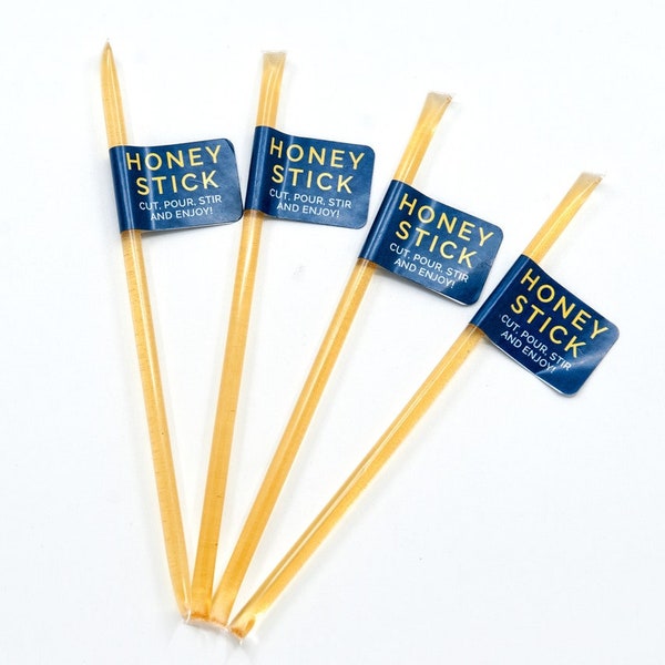 Honey Sticks, Infused Honey Straws, Raw Honey Sticks,