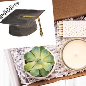 Graduation Gift Box, Personalized Graduation Gift, Bachelor's Gift, Graduate Gift, Masters Graduation, College Graduation, 2021 Senior Gift