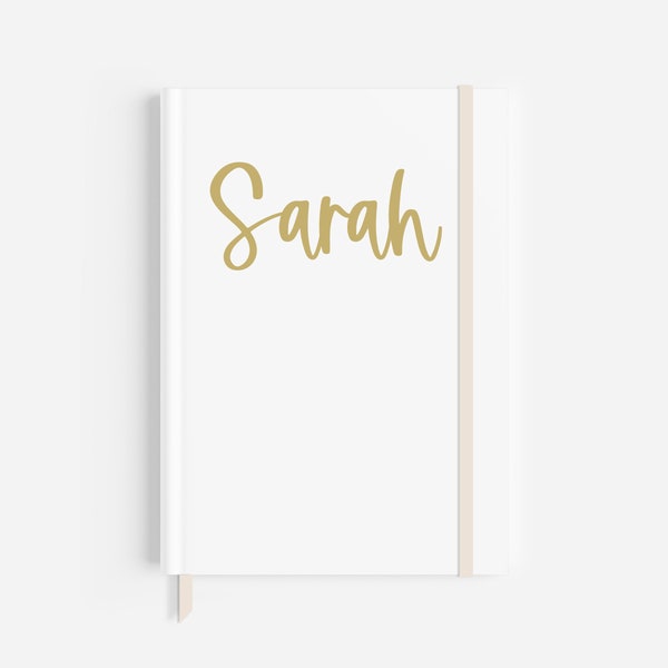 Personalized Notebook, Custom Personalized Journal, A6 Spiral Bound Notebook, Best Friend Gift, Teacher Notebook