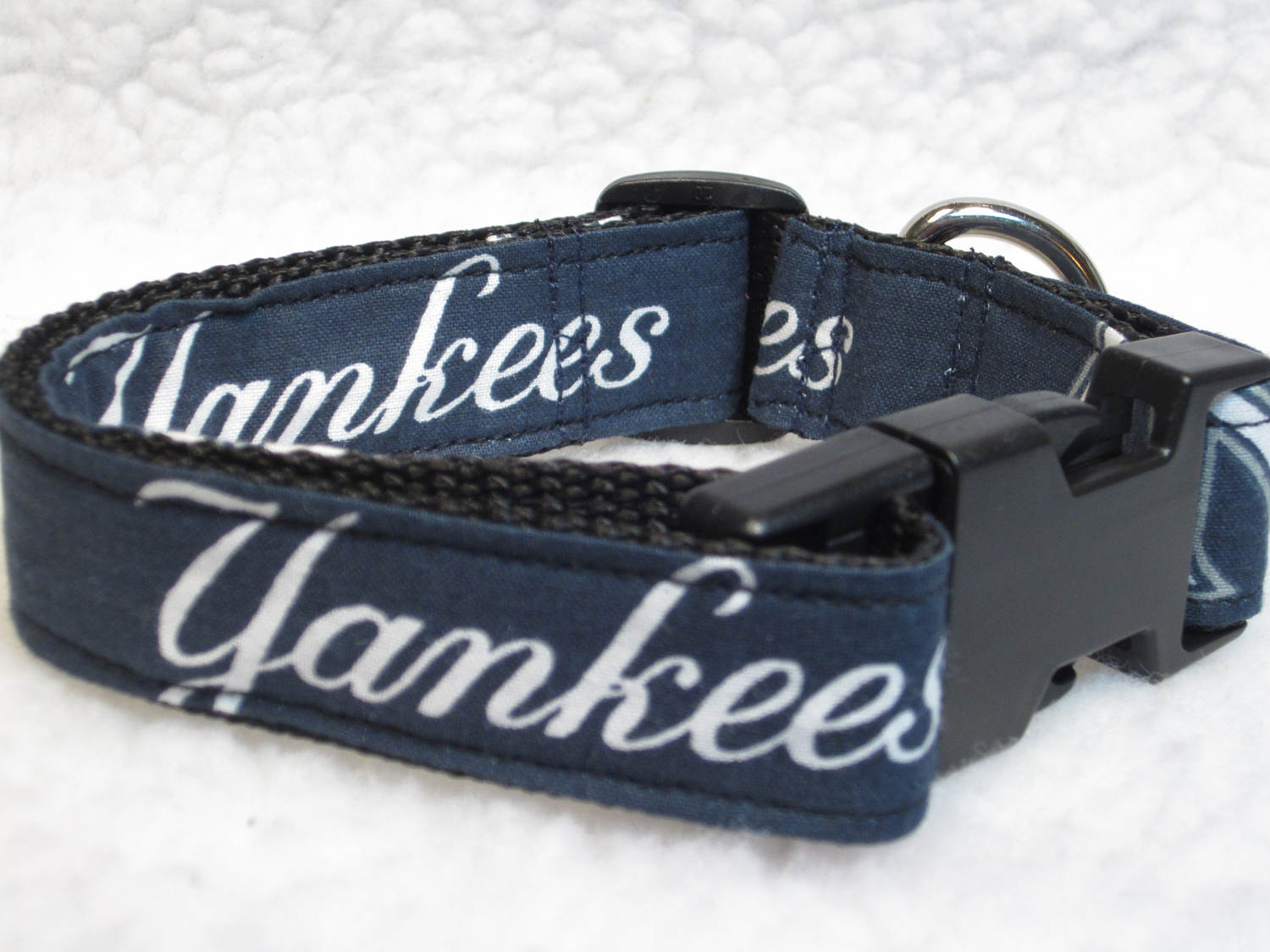 New York Yankees Dog Collar 1 & 1.5 Inches Wide Etsy