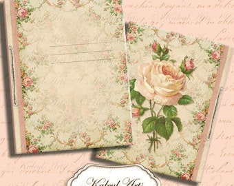 Roses, printable, album, journal, diary, notebook, victorian, vintage, shabby chic, ephemera, background, template, collage, DIY,romantic