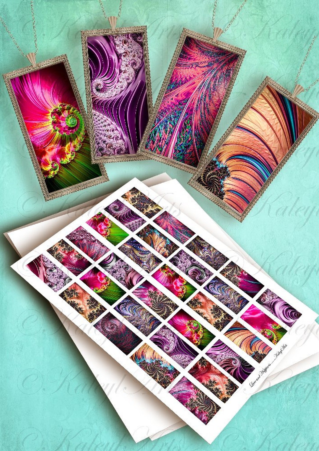 Printable Digital Download Domino Pendant 1 X 2 Inch Size Pictures ...