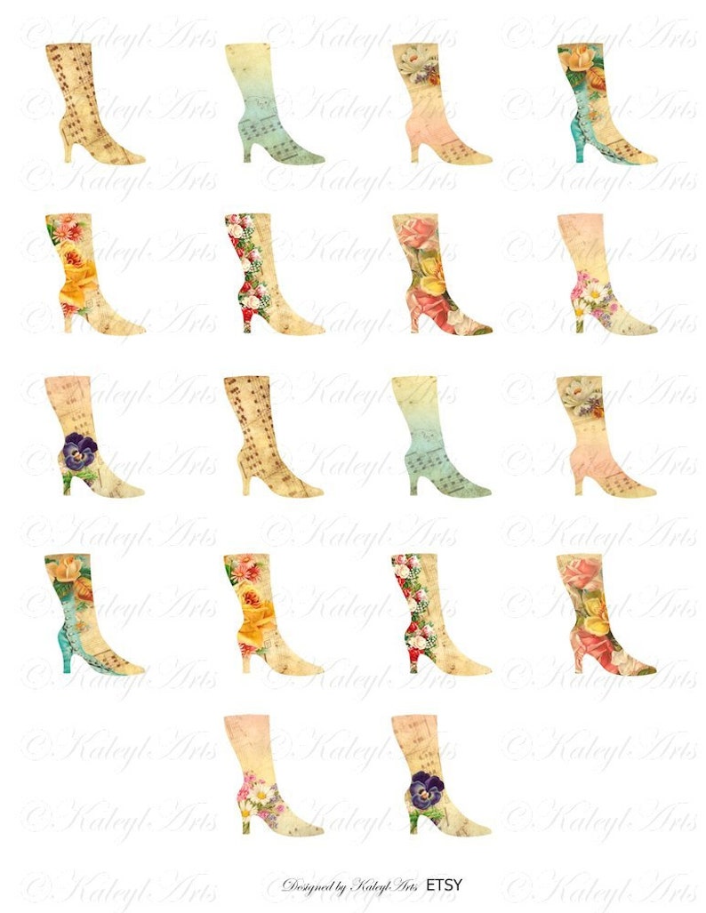card vintage card making scrapbook gift tags printable victorian shabby chic ornament decoration jewelry printable pages boots