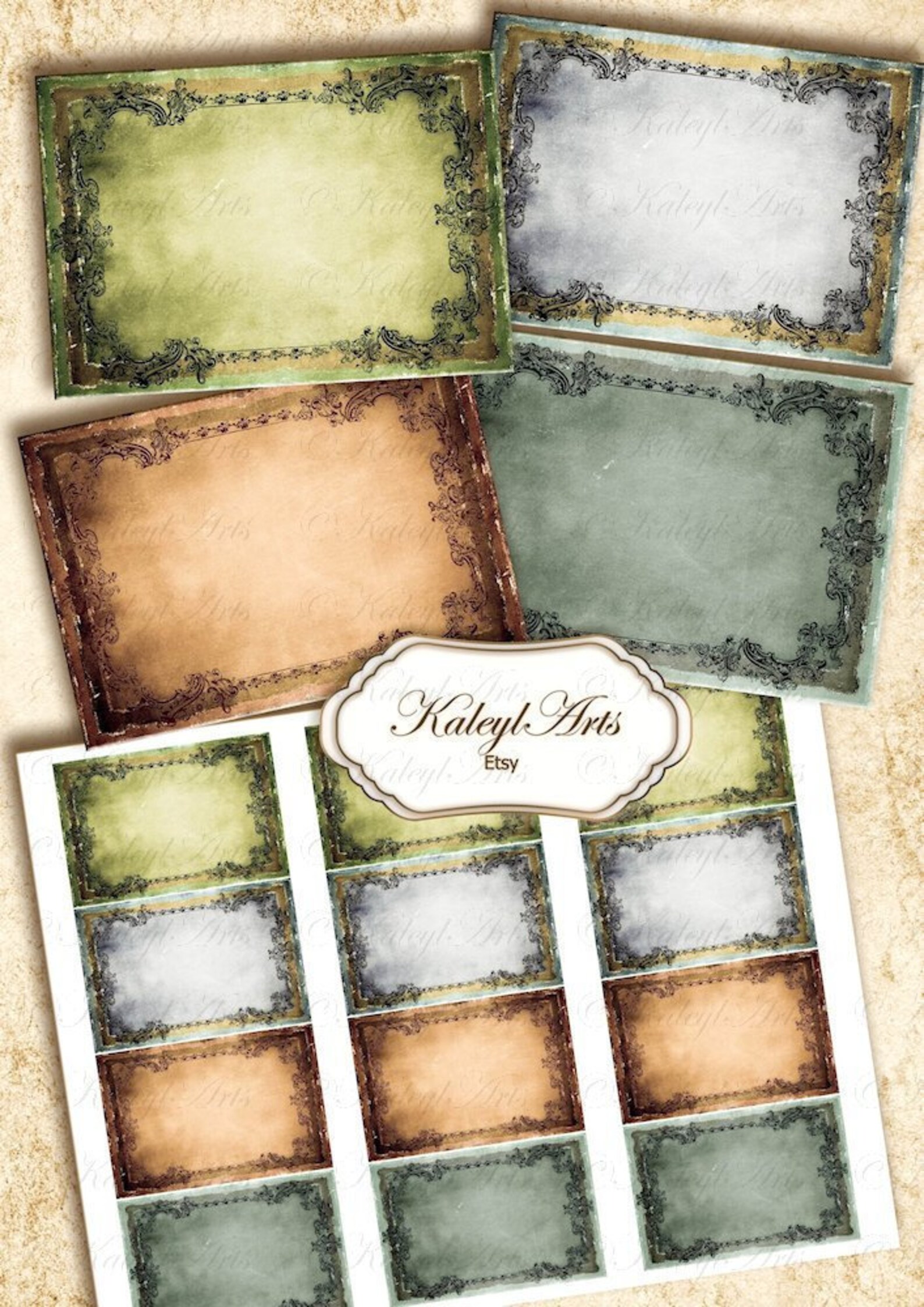Labels, Victorian, 3x2 Inch, Printable, Labels, Stickers, Steampunk