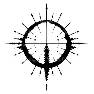 Arrow PNG, SVG, JPG Digital Download - Great for Sublimation Design or Cricut - Arrow Design Instant Download
