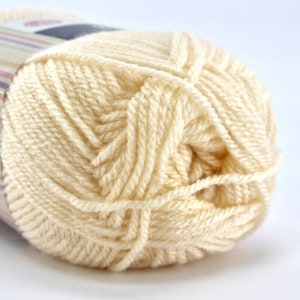 Ecru Baby Yarn from Yarn Art for baby knitwear and all kinds of clothes and DIY projects