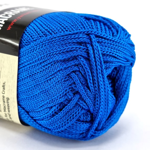 Código 139 Hilo azul roua macrame para bolsos joyas y | Etsy México