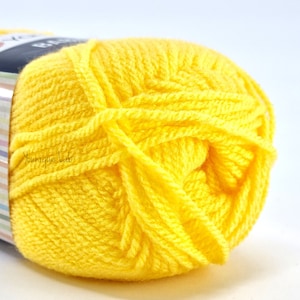 Yellow Baby Yarn from Yarn Art for baby knitwear and all kinds of clothes and DIY projects