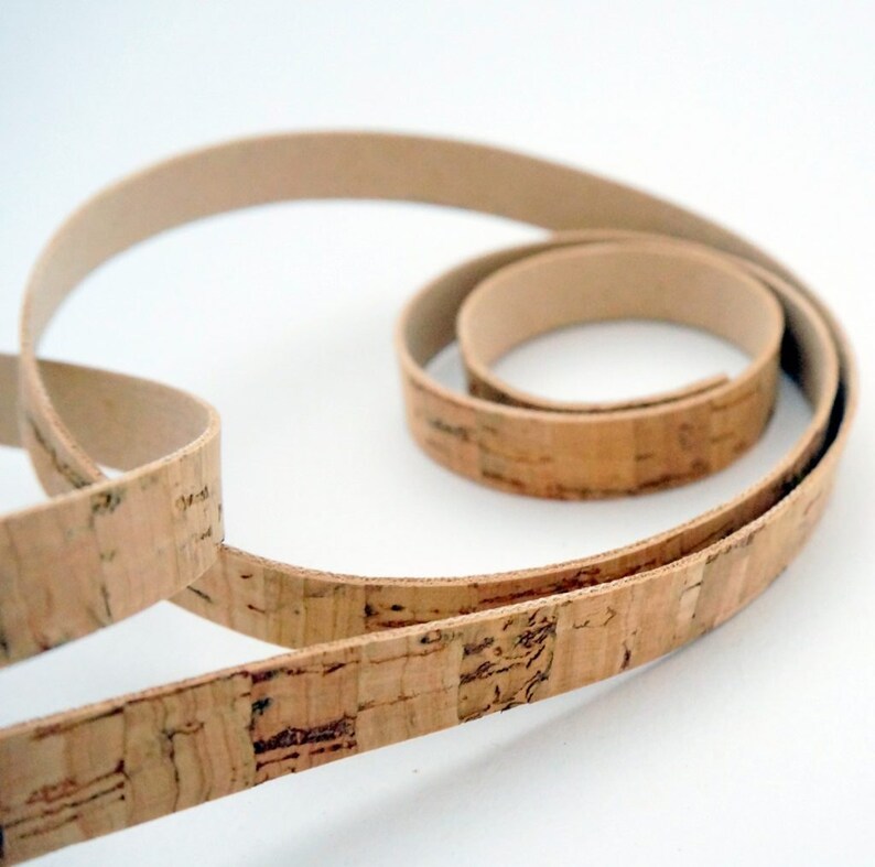 Natural Cork Strips, 1cm Wide, DIY Jewelry and Craft Supplies (set of 5 ...
