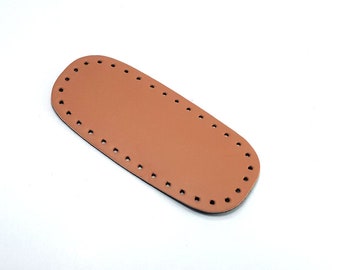 Zipper Closer for Crochet Bags, Genuine Leather Zip Detail for Shopper ...