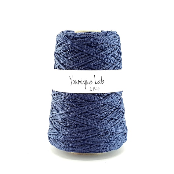 Nautical Blue Yarn for 2 Mm, Handmade Crochet Bags, DIY Bags