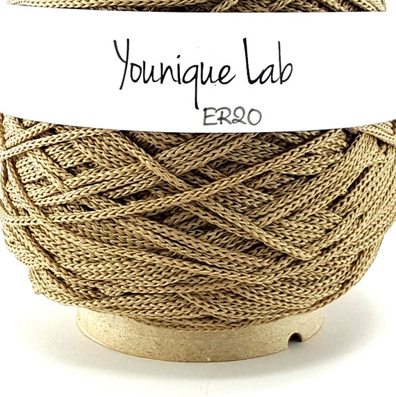 Eros Sand Beige Yarn for 2 Mm, Handmade Crochet Bags, DIY Bags, Plastic  Canvas Embroidery Yarn, Polyester Crochet Yarn 