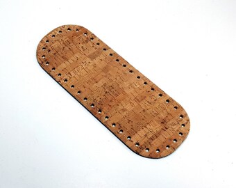 Lange tasbodem van natuurkurk (9,84'' x 3,75'')