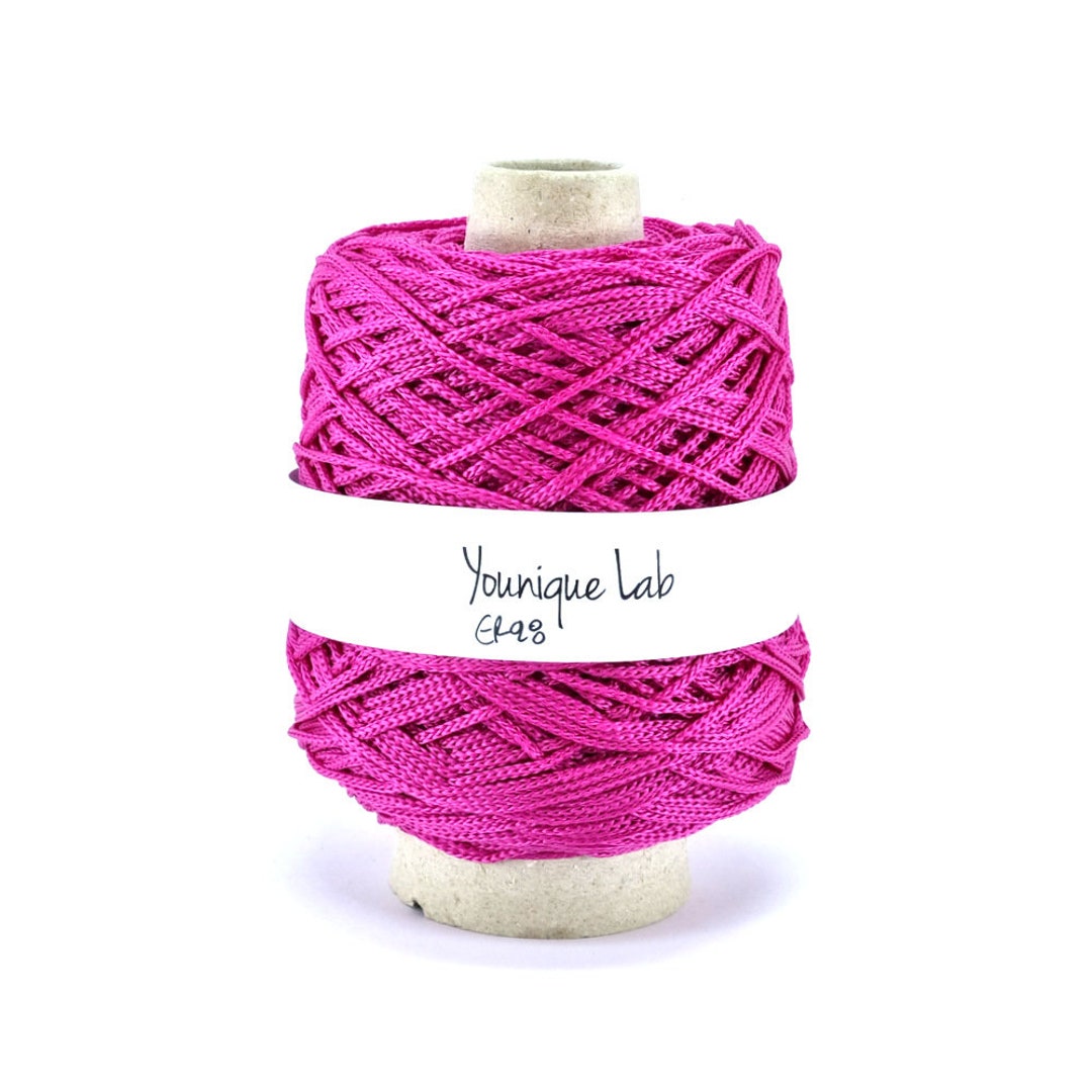 Fuchsia Yarn for Bags at 2 Mm Handmade Crochet Bags DIY Etsy