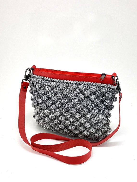 Eros Silver Gray Yarn for 2 Mm, Handmade Crochet Bags, DIY Bags, Plastic  Canvas Embroidery Yarn, Polyester Crochet Yarn 