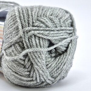 Gray Baby Yarn from Yarn Art for baby knitwear and all kinds of clothes and DIY projects