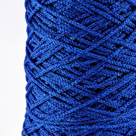 Traditional Crochet Cotton Thread Royal Blue For Knitting Each 55