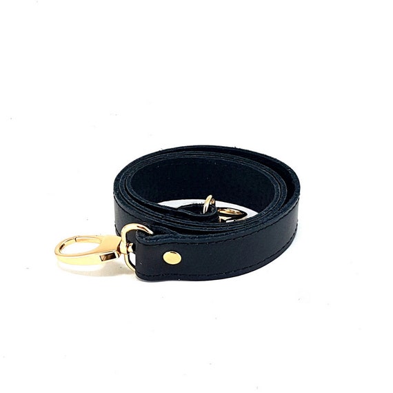 2cm Black Leather Strap at 80 or 110 Cm/leather Handles,purse